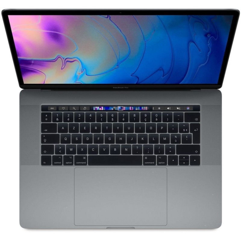 MacBook Pro Touch Bar 15" Retina (Mi-2017) - Core i7 2,9 GHz - SSD 512 Go - 16 Go AZERTY - Français